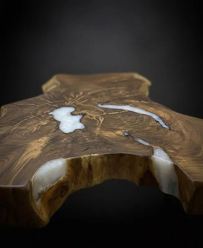 Natural Edge — Live-Edge Minimalist Coffee Table - Image 2