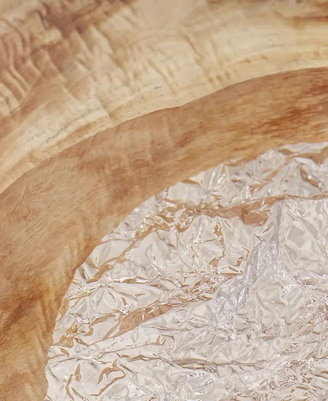 Ice Wave — Silver Epoxy River Table - Image 2