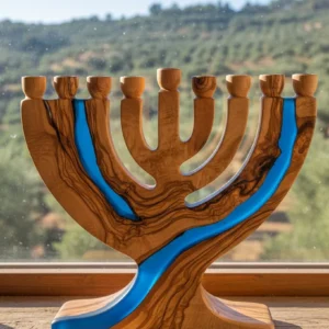 Ocean Flame Menorah