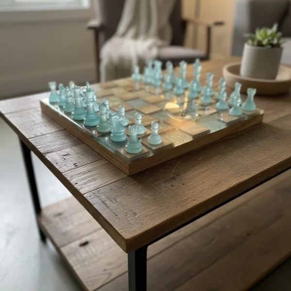 Olive Royale Chess Set